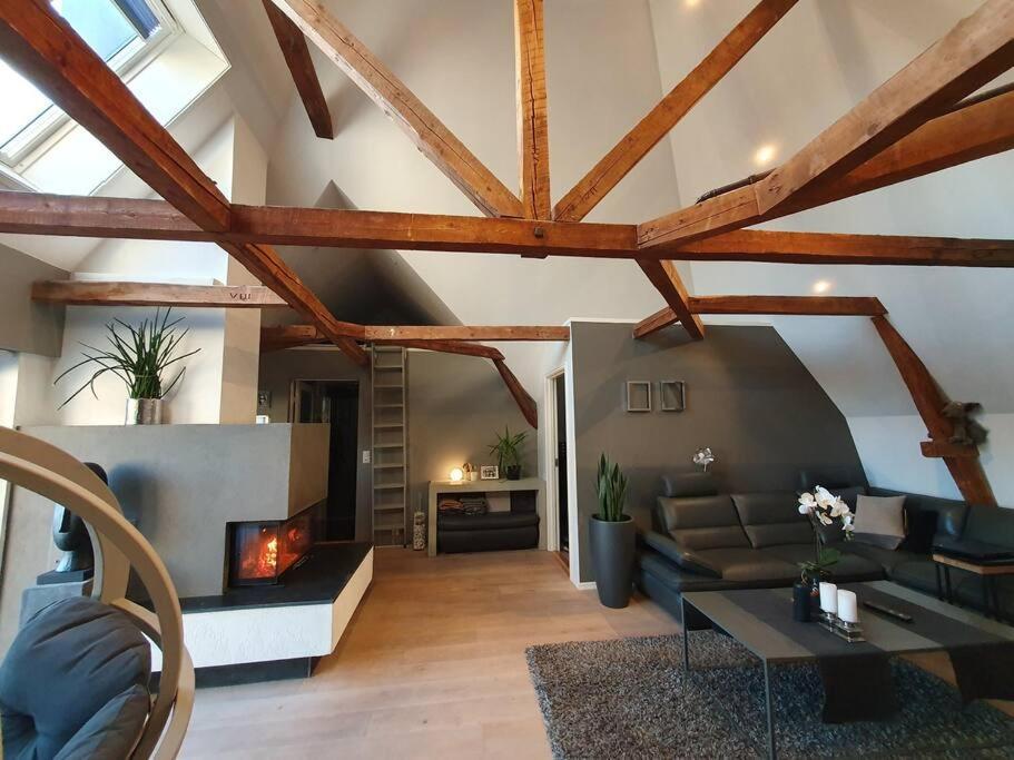Modern Loftsleilighet Fredrikstad Luaran gambar