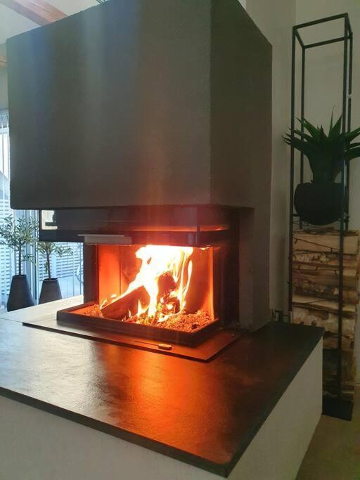 Modern Loftsleilighet Fredrikstad Luaran gambar