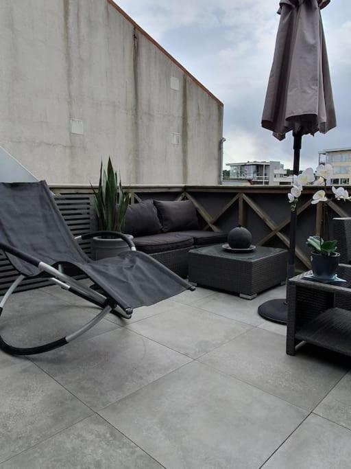 Modern Loftsleilighet Fredrikstad Luaran gambar